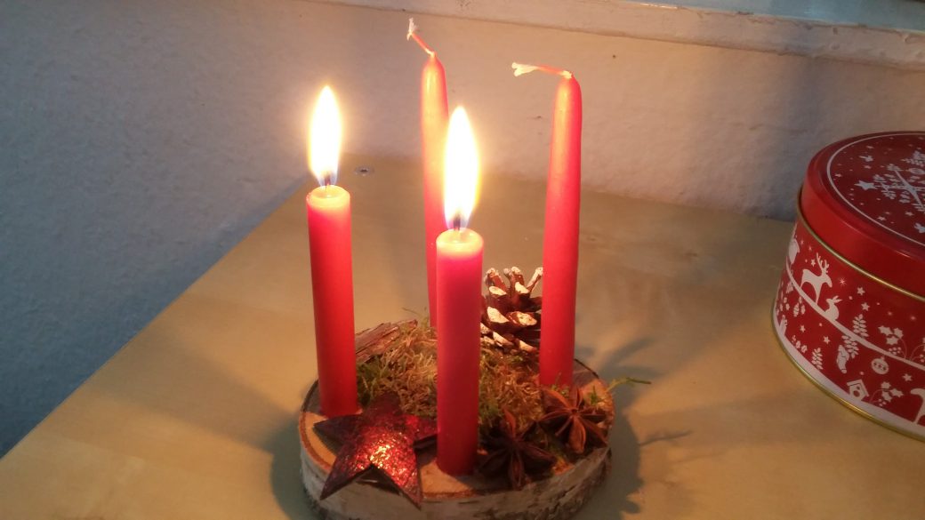 Advent ist im Dezember